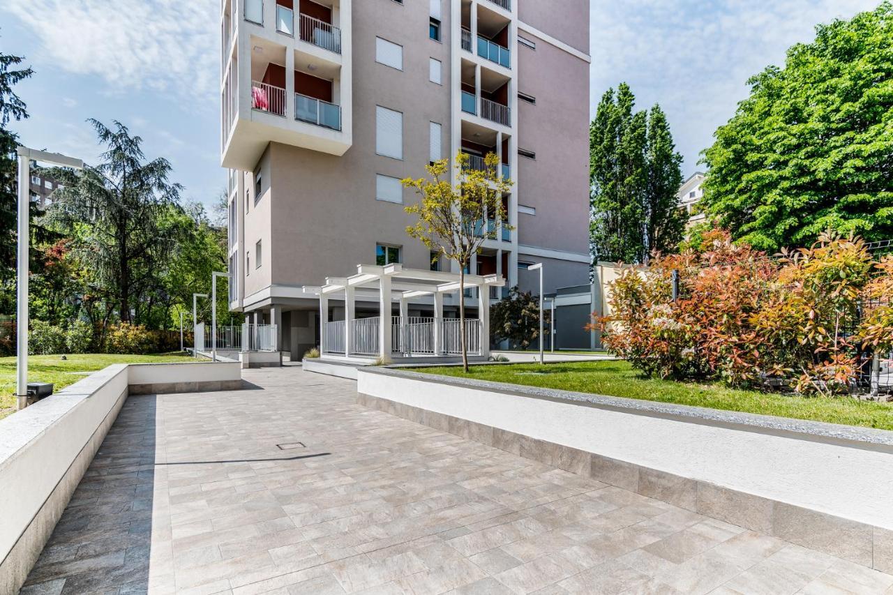 San Siro Green Con Garage Privato Milano Esterno foto